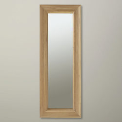 Neptune Henley Oak Mirror, H154 x W56cm